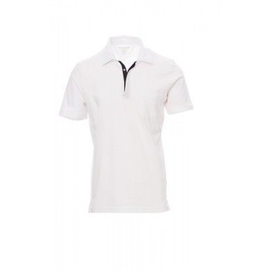 Polo Manica Corta Jersey 150Gr Chic S Bianco/Nero