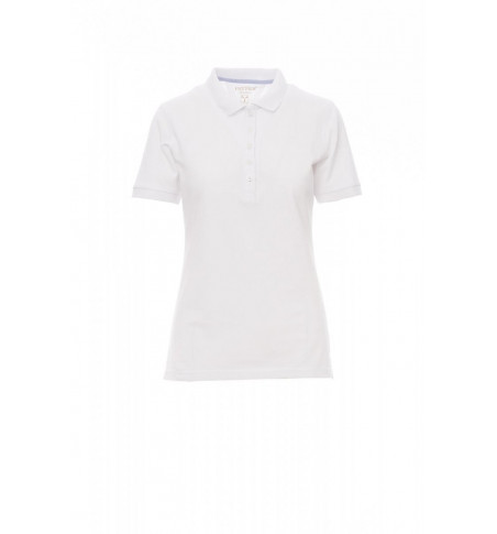 Polo Manica Corta Piquet 190Gr Glamour S Bianco