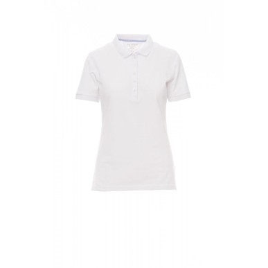 Polo Manica Corta Piquet 190Gr Glamour S Bianco