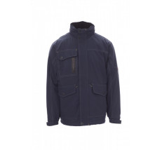 Giubbotti Imbottito Con Cappuccio Oxford 300D 190Gr Thunder S Blu Navy