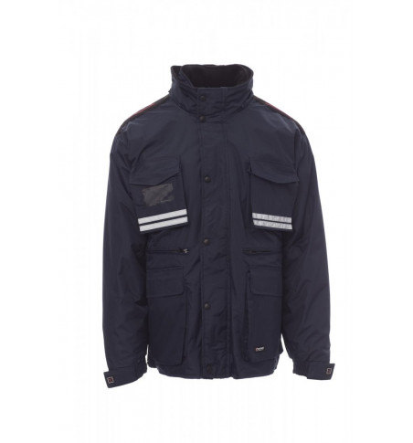 Giubbotti Imbottito Triplo Uso Con Cappuccio Pongee Ripstop 240T 180Gr Tornado Plus S Blu Navy