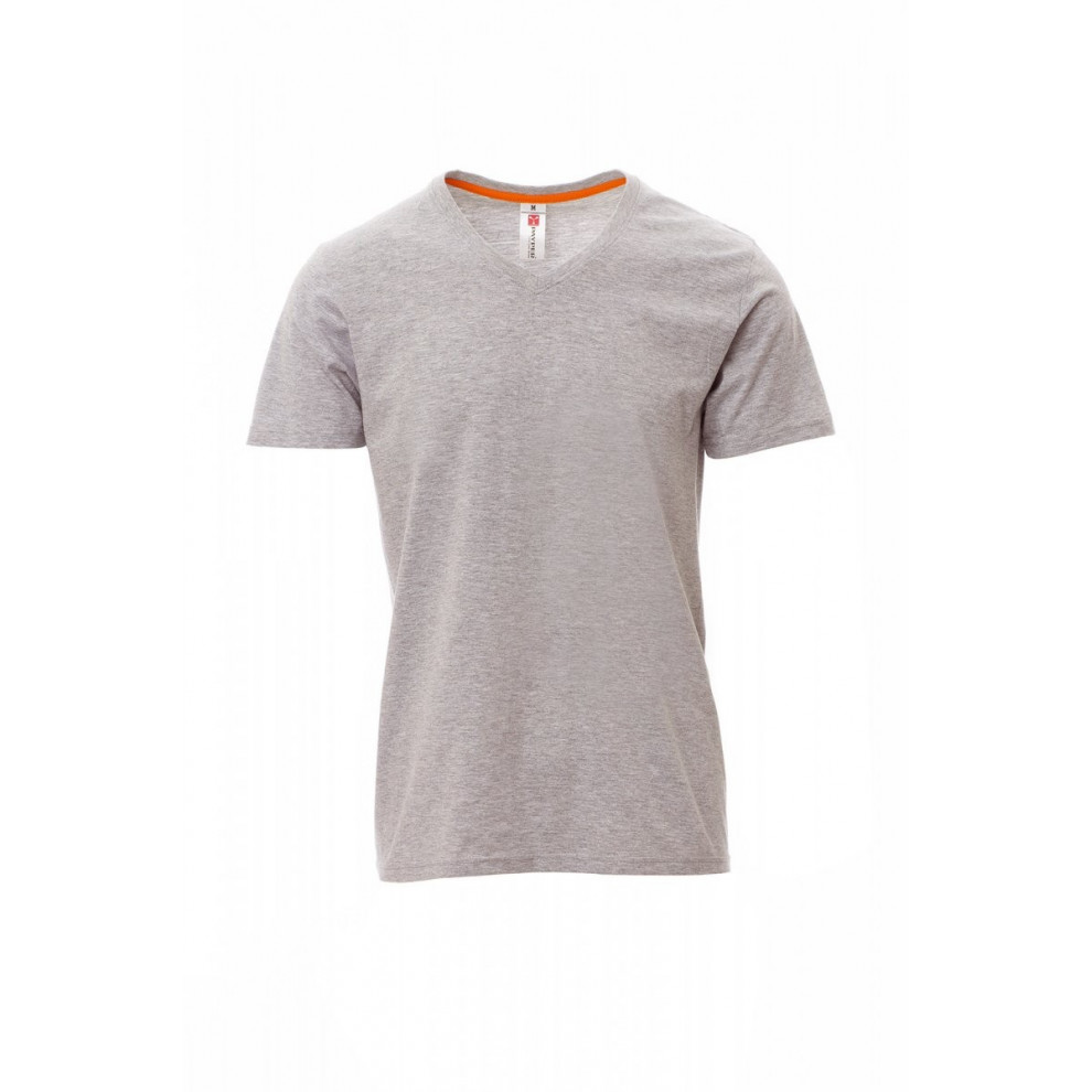 V-NECK melange maglietta payper collo a V V-NECK melange maglietta payper collo a V
