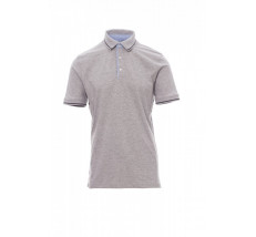 Polo Manica Corta Jersey 175Gr + 7% Viscosa Cambridge Melange S Grigio Melange/Blu N