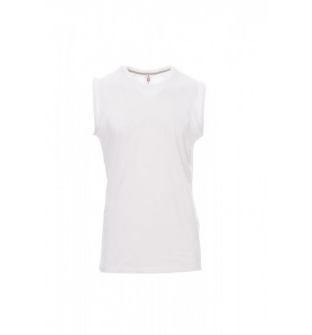 T-Shirt Senza Maniche Jersey 150Gr Shore S Bianco