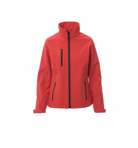 Soft-Shell No Imbottito Soft Shell Mechanical Stretch 320 Gr Dublin Lady S Rosso