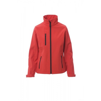 Soft-Shell No Imbottito Soft Shell Mechanical Stretch 320 Gr Dublin Lady S Rosso