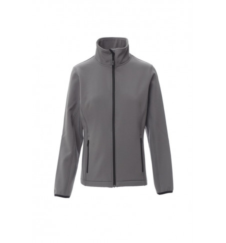 Soft-Shell No Imbottito Soft Shell Mechanical Stretch 280 Gr Perth Lady L Steel Grey