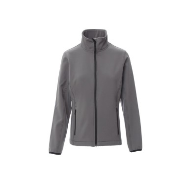 Soft-Shell No Imbottito Soft Shell Mechanical Stretch 280 Gr Perth Lady L Steel Grey