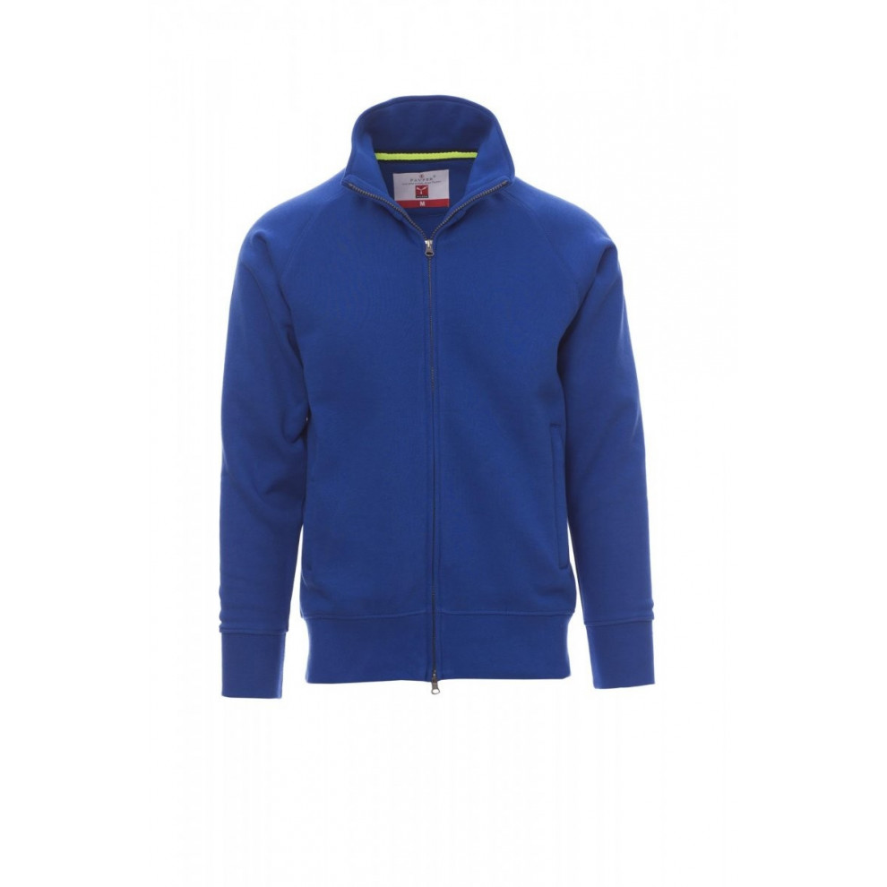 Felpe Full Zip Garzata 300Gr Panama+ Xs Blu Royal
