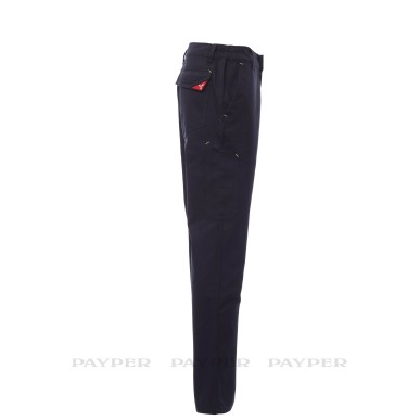 Engine - Pantalone da lavoro economici multistagione 100% cotone con passanti ed elastico in vita - Payper