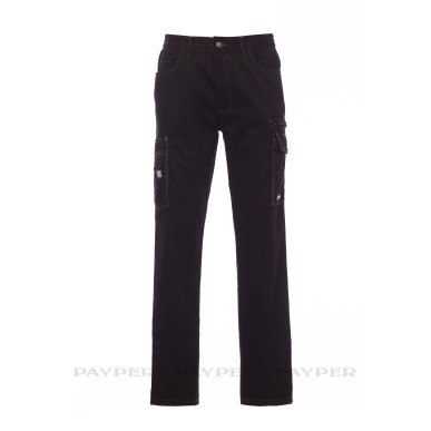 Texas - Pantaloni da lavoro Payper, multistagione, unisex, anche taglie forti - DEVASTORE