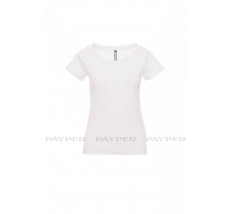 Backfire - T-shirt manica corta sfiancata da donna con girocollo ampio - DEVASTORE