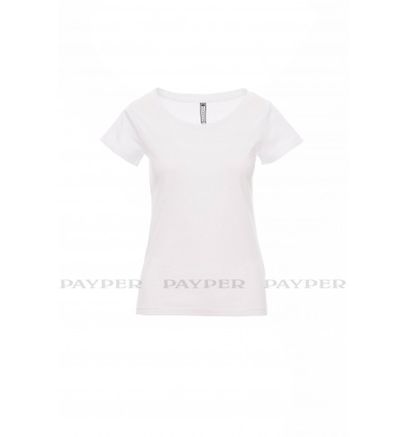 Backfire - T-shirt manica corta sfiancata da donna con girocollo ampio - DEVASTORE