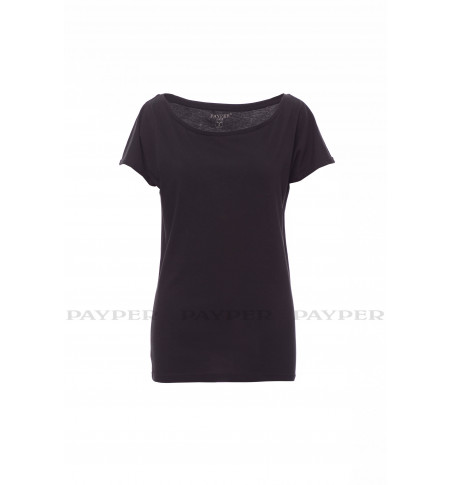 Beverly - T-shirt manica corta sfiancata da donna con scollo a barchetta - DEVASTORE
