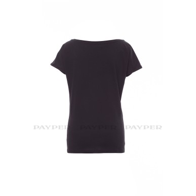 Beverly - T-shirt manica corta sfiancata da donna con scollo a barchetta - DEVASTORE