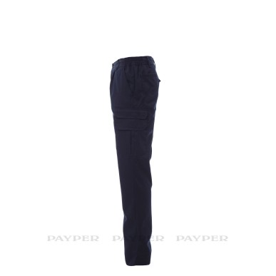 Cargo 2.0 - Pantalone multitasche con elastico e passanti in vita - DEVASTORE
