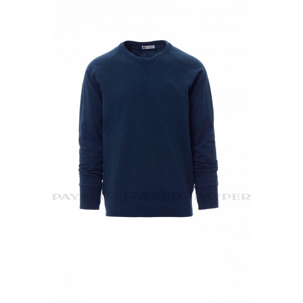 Malibu+ - Felpa Payper girocollo con maniche raglan - DEVASTORE