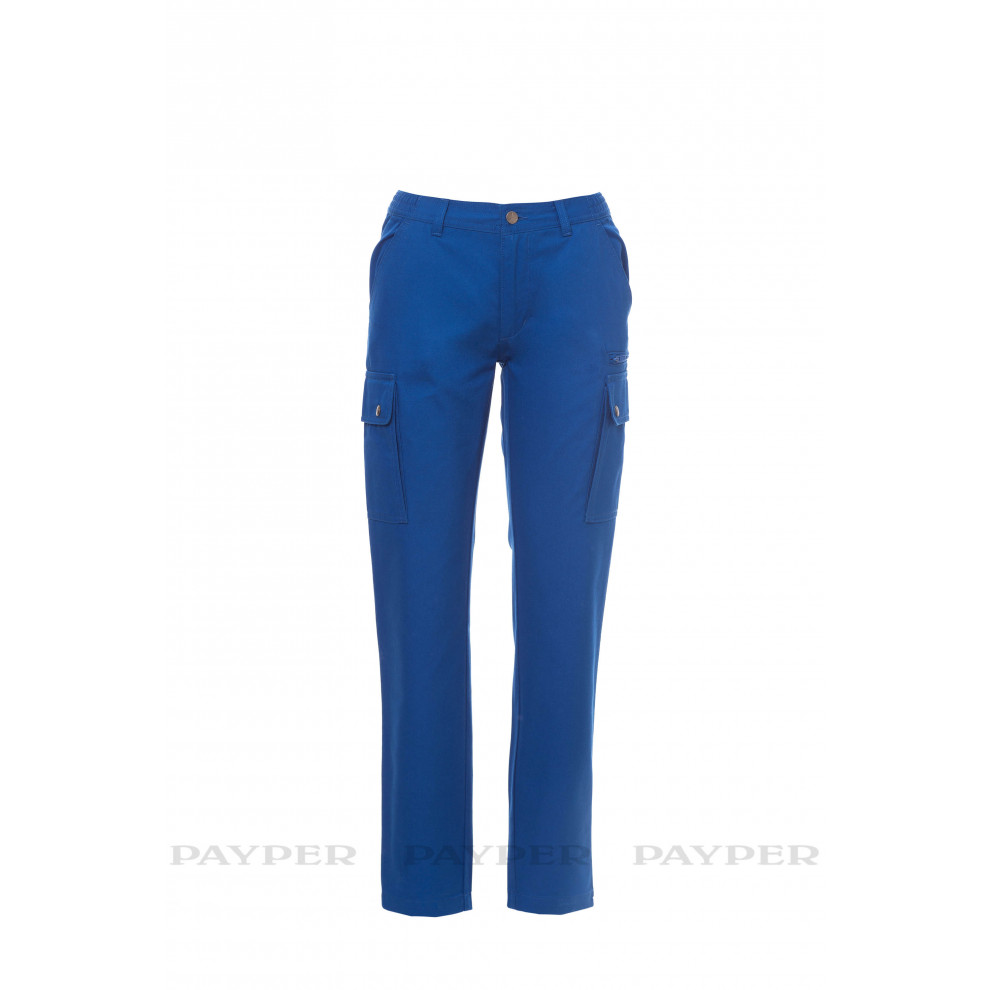 Forest Lady - Pantalone da lavoro taglio classico multistagione 100% cotone donna - DEVASTORE