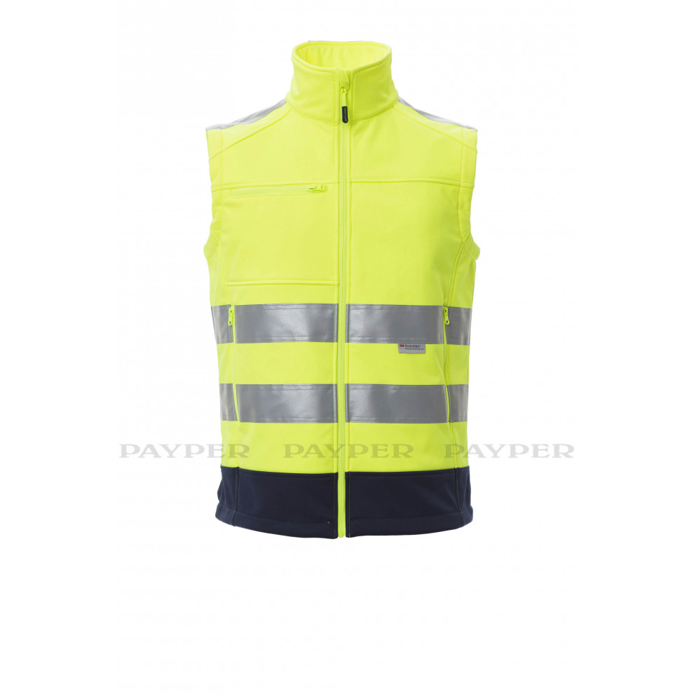 Traffic gilet alta visibilità in softshell