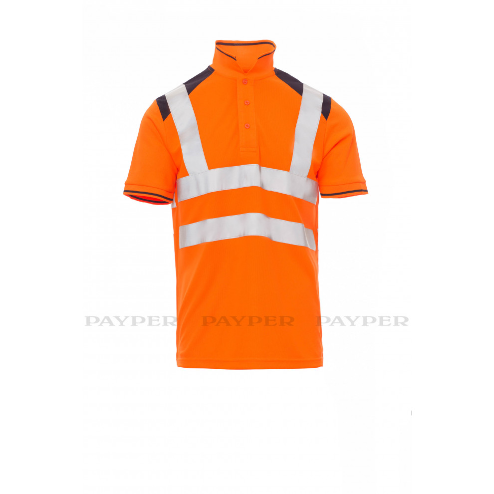 GUARD+ polo alta visibilità maniche corte Payper