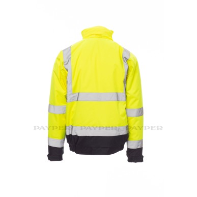 Paddock - Giubbino bicolore in alta visibilit con bande riflettenti - DEVASTORE