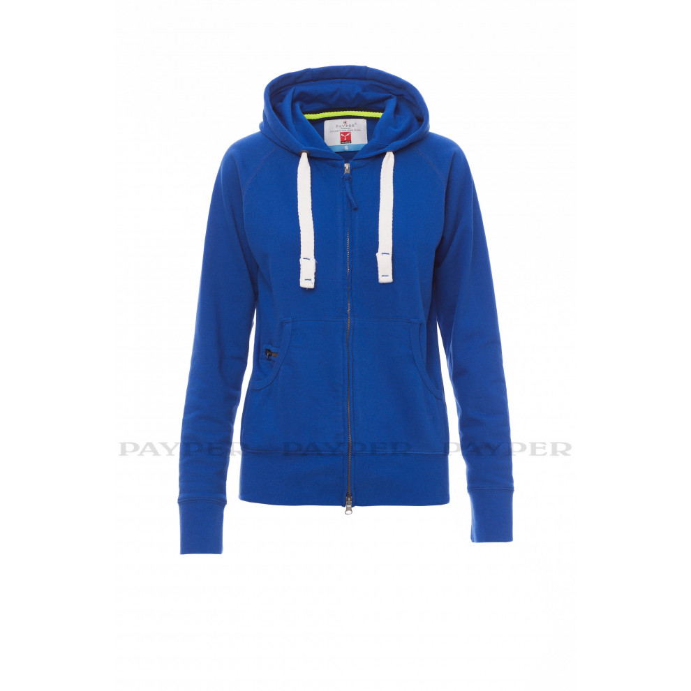 HAWAII+LADY felpa sfiancata da donna con cappuccio Payper