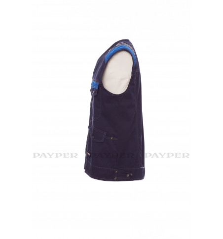 Tucson Gilet Payper multitasche estivo da lavoro 100% cotone Payper