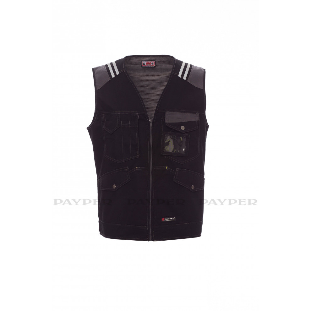 Tucson Gilet Payper multitasche estivo da lavoro 100% cotone Payper