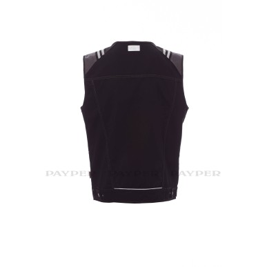 Tucson - Gilet Payper con inserti e impunture bicolore a contrasto - DEVASTORE