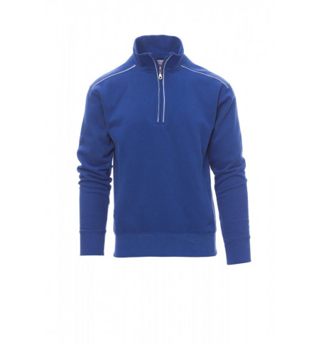 Vancouver - Felpa a mezza zip in tinta - DEVASTORE