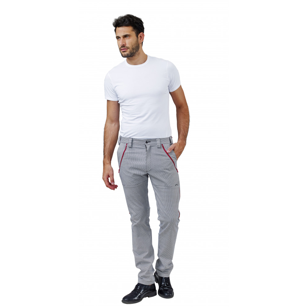 Trinity Pantaloni cuoco elasticizzato Siggi Trinity Pantaloni cuoco elasticizzato Siggi