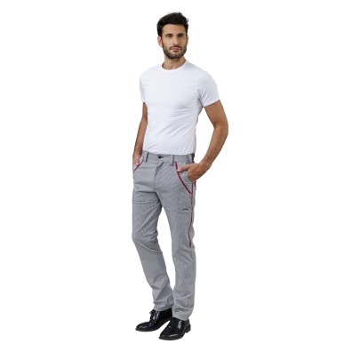 Trinity Pantaloni cuoco elasticizzato Siggi