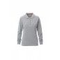 FLORENCE LD MELANGE Polo da donna maniche lunghe Payper FLORENCE LD MELANGE Polo da donna maniche lunghe Payper
