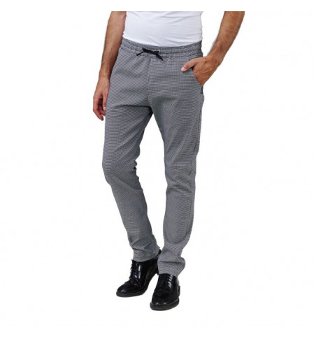 Clem Pantaloni chef unisex elasticizzati Siggi Devastore