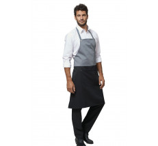 Rocco grembiule bicolore con tasca Siggi Devastore
