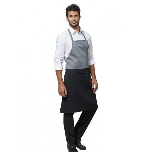 Rocco grembiule bicolore con tasca Siggi Devastore