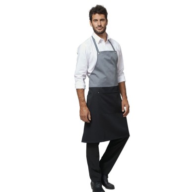 Rocco grembiule bicolore con tasca Siggi Devastore