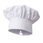 Dean toque cappello da chef bianco Siggi Devastore Dean toque cappello da chef bianco Siggi Devastore