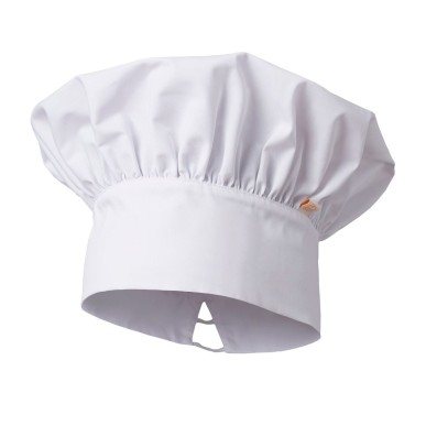 Dean toque cappello da chef bianco Siggi Devastore