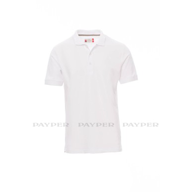 Venice Payper - Polo Payper da uomo a manica corta con 3 bottoni in tinta effetto perlato - DEVASTORE