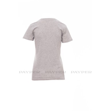 Sunset Lady Melange - T-shirt girocollo manica corta sfiancata da donna - DEVASTORE
