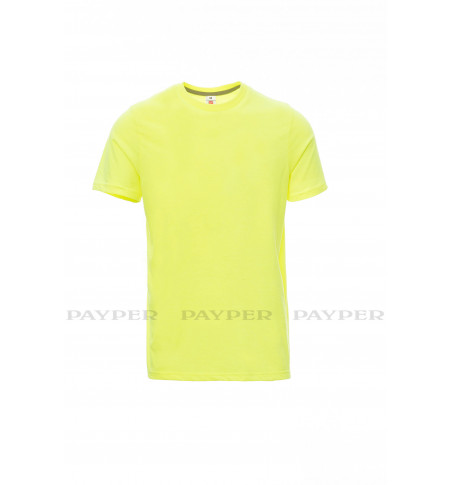 Sunset Fluo - T-shirt da uomo girocollo manica corta - DEVASTORE