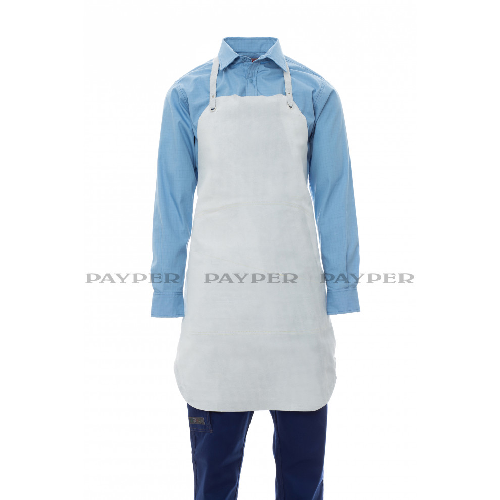 ALL302 grembiule saldatori in crosta bovina rinforzato