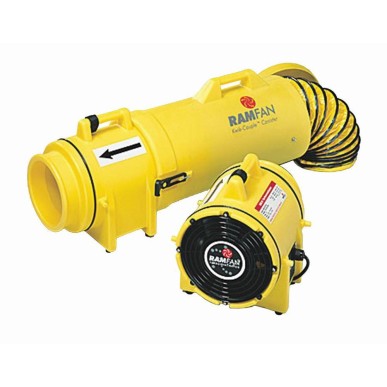 UB20 ventilatore spazi confinati con raccordo per tombino