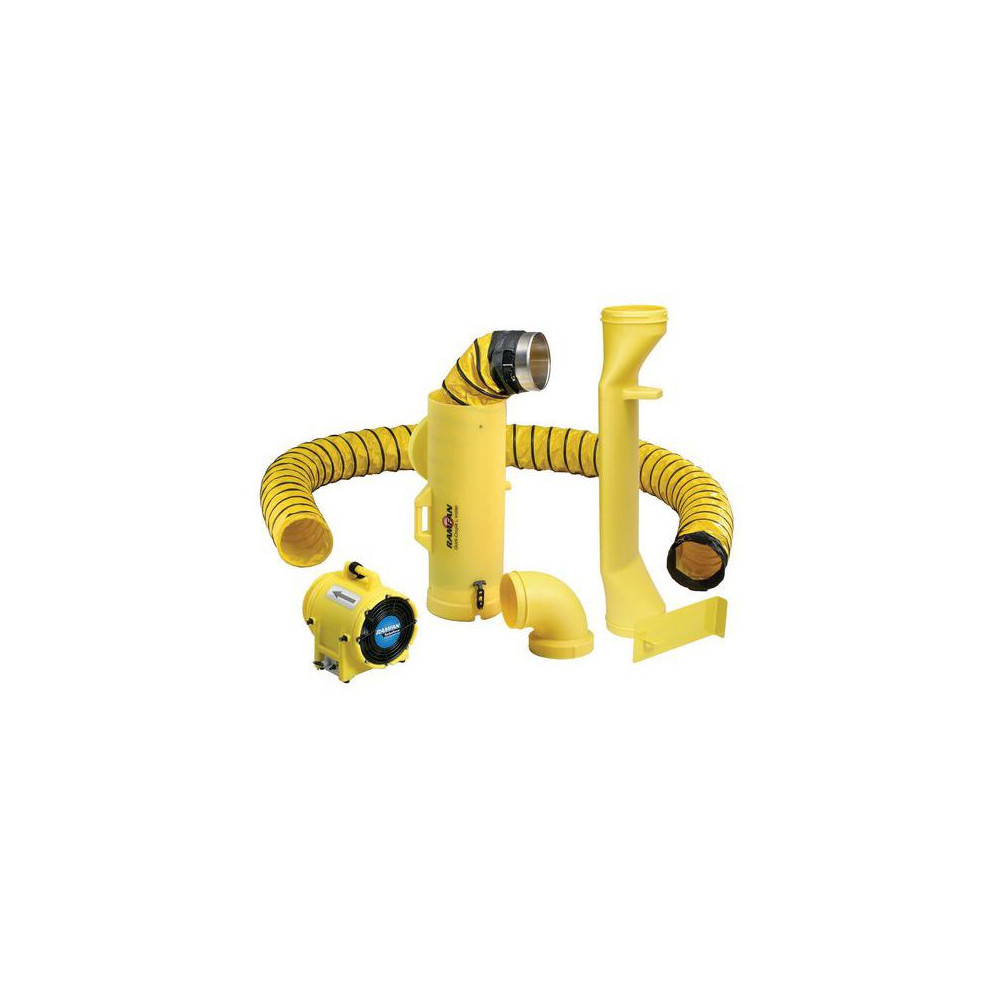 UB20 ventilatore spazi confinati con raccordo per tombino