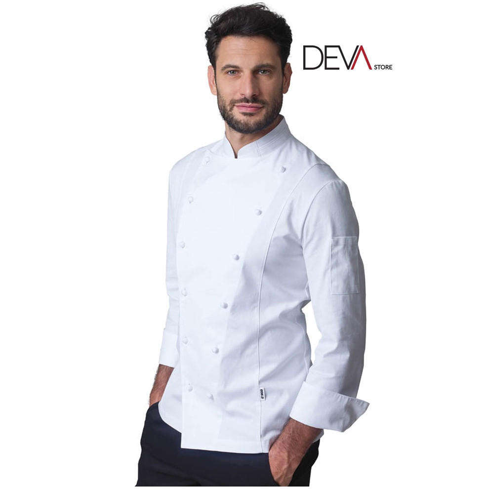 Achille giacca chef 100% cotone - Siggi Devastore Achille giacca chef 100% cotone - Siggi Devastore