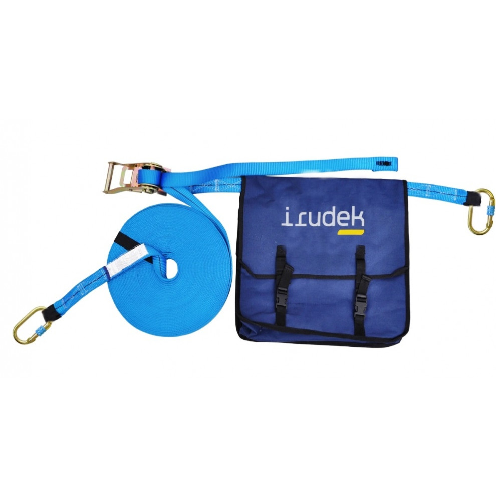 Linea vita temporanea orizzontale per due utilizzatori X2 Irudek