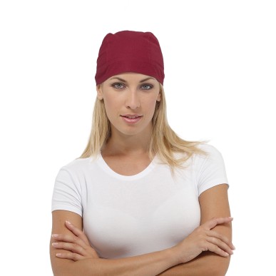 bandana da lavoro Siggi regolabile ideale per ristorante pizzeria bar pasticceria gelateria chef e operatori settore horeca