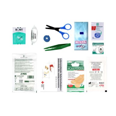 Kit primo soccorso auto moto tempo libero