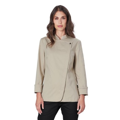 Giacca chef donna Siggi beatrice comoda fresta in tessuto stretch